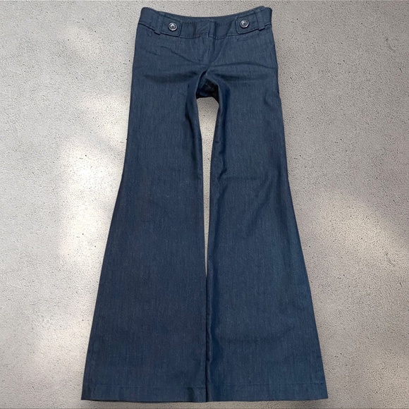 !! SOLD DO NOT BUY !! Ann Taylor “Lindsay” Mid Rise Wide Leg Trouser - Picture 1 of 6